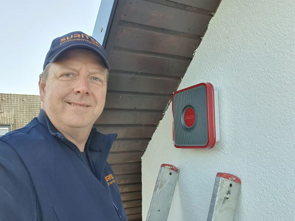 Suritec Alarmanlage FRED – Installation Riede, Michael Meyer, MM Alarmanlagen