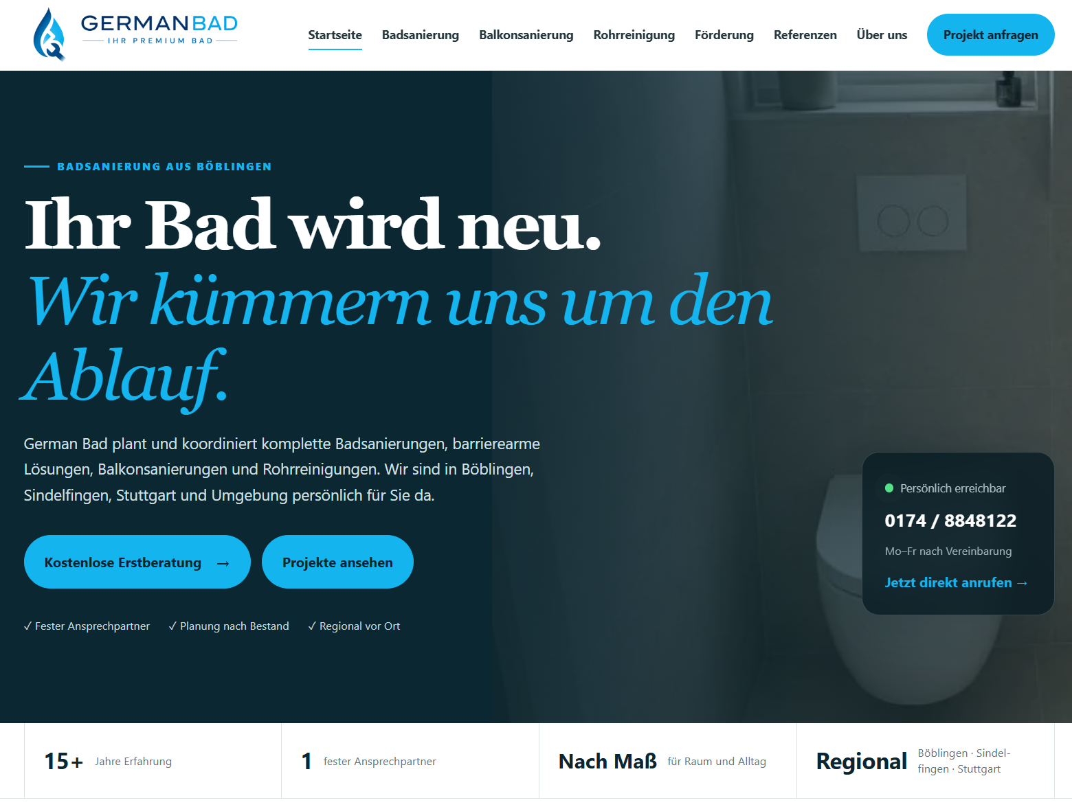 Startseite von germanbad.de